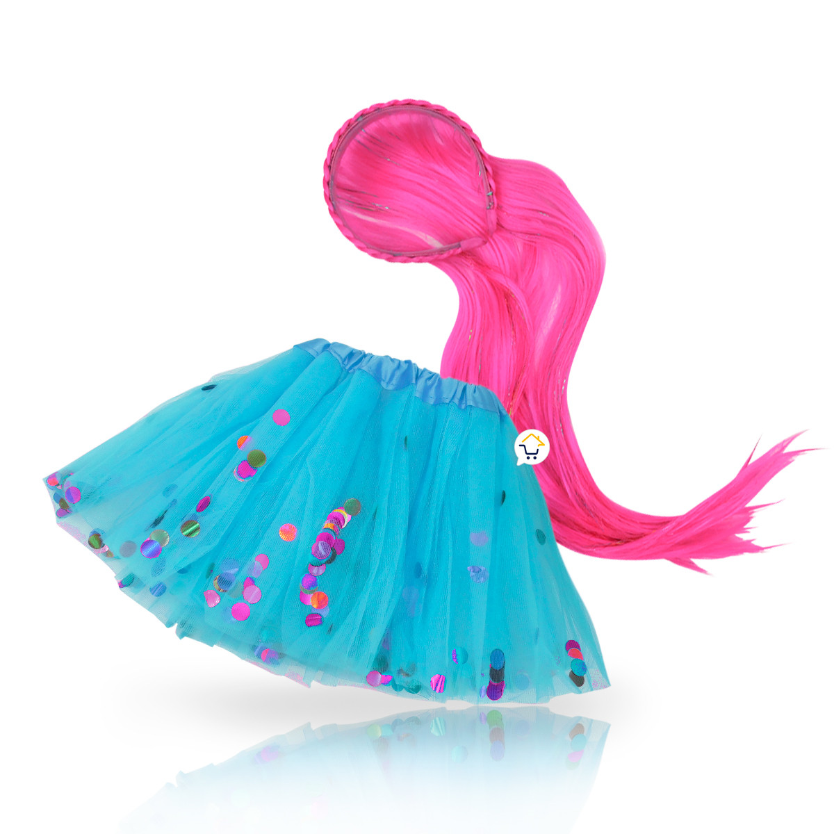 Vista 3 de Diadema Extensión Tutu Halloween 362202